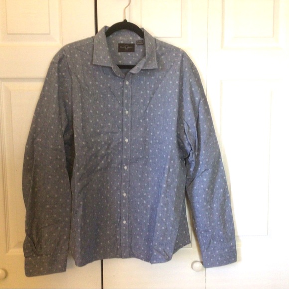 Mens, Black & Brown Sport Shirt, Size XXL - Picture 2 of 3